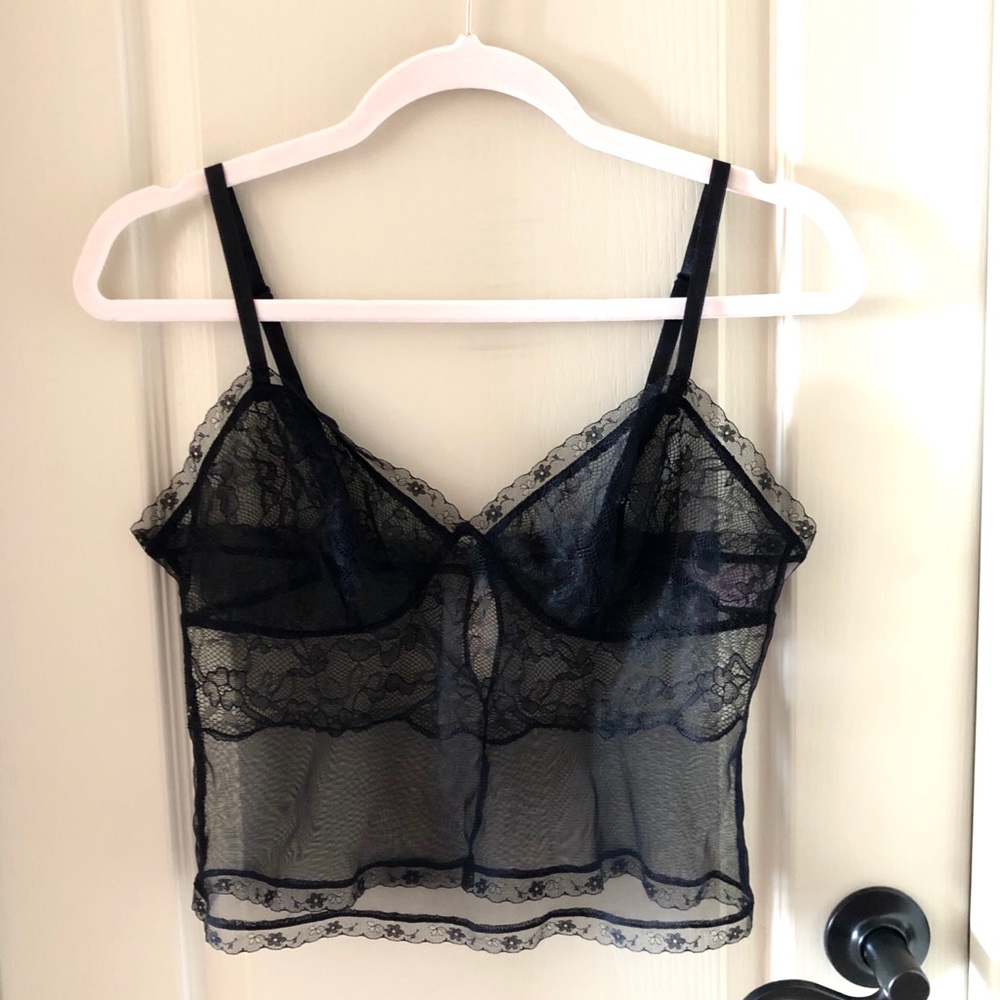 Victoria Secret Lingerie Mesh Top